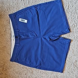 Old Navy Blue Khaki Shorts 34